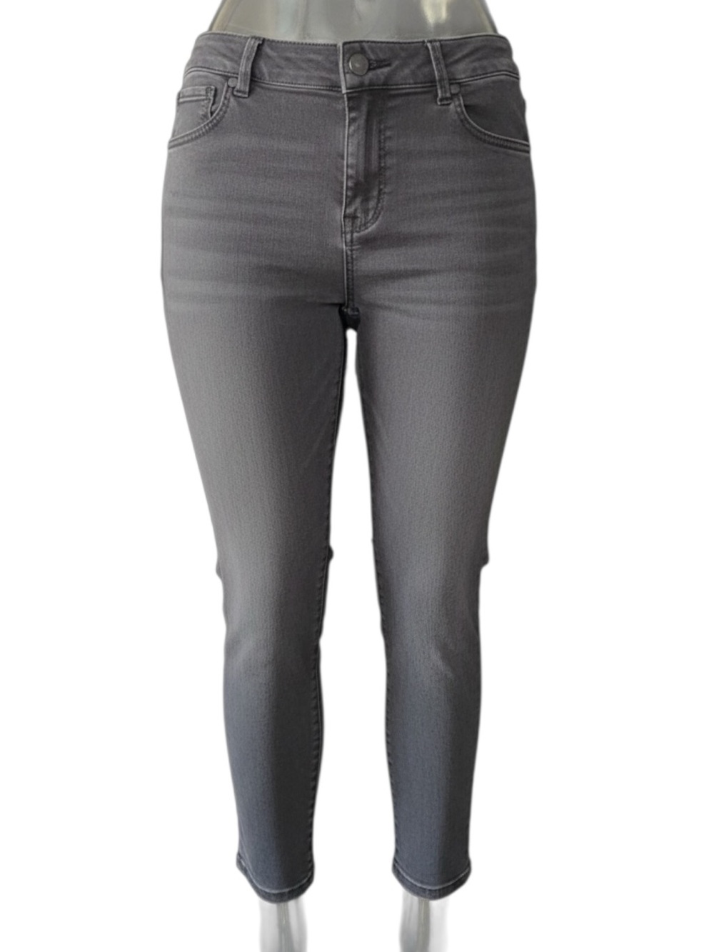Torrid Faded Black High-Rise Skinny Jeggings Ankle Length